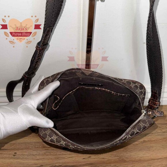 🤎Celine Macadam Canvas & Leather Bag & Wallet-SET🤎 - Picture 7 of 17